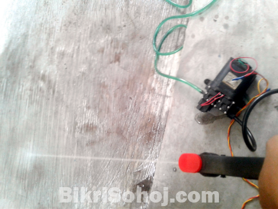 Double dc motor 12v water pump high speed